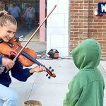 Warrior Violin cover – A boy kissed Karolina Protsenko while performing Warrior Violin cover - A boy kissed Karolina Protsenko