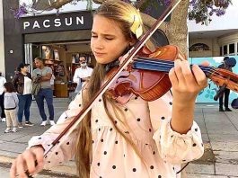 Thunder violin cover by Karolina Protsenko