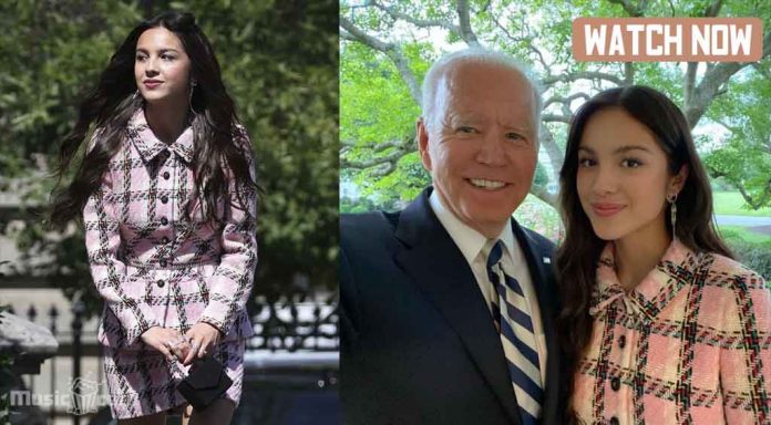 Olivia Rodrigo visits the White House
