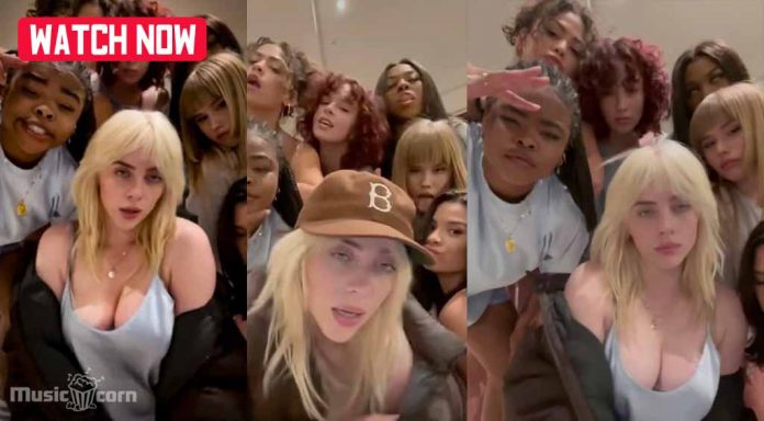 Billie Eilish's hot dancing clip TIKTOK