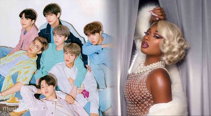 Megan Three Stallion gets permission from BTS