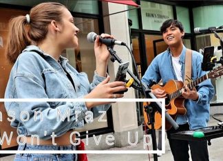 Jason Mraz Song – I Won’t Give Up – Allie Sherlock and Jacob Koopman Jason Mraz song by Allie Sherlock