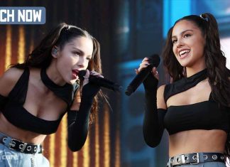 Olivia Rodrigo takes the stage at iHeartRadio Music Festival 2021 iHeartRadio Music Festival 2021 - Olivia Rodrigo