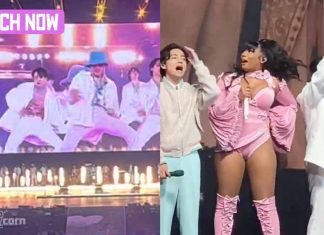 Shocking appearance by Megan Three Stallion – Live at BTS concert Megan Three Stallion - Live at BTS concert