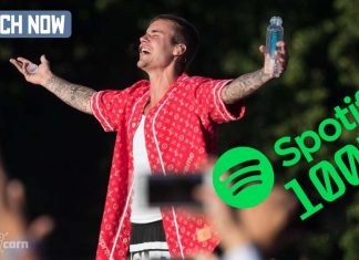Spotify Record by Justin Bieber –  90M plus monthly listeners Justin Bieber - 90M plus monthly listeners
