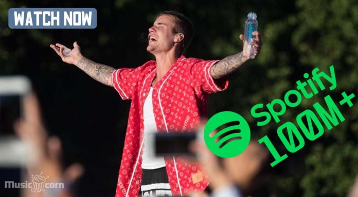Justin Bieber - 90M plus monthly listeners