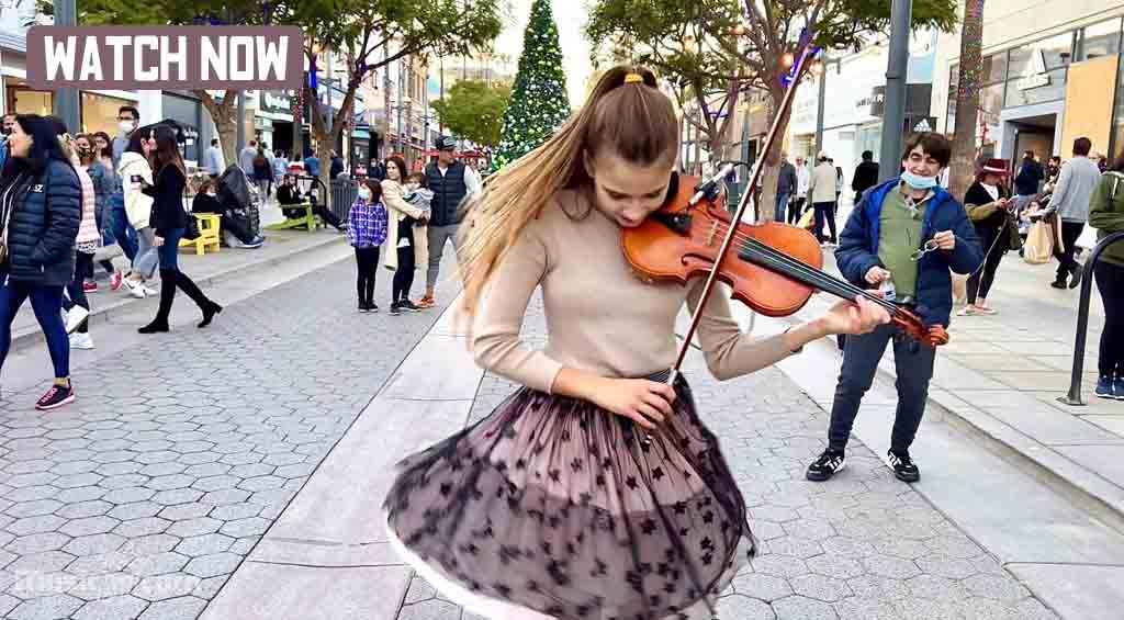 Levitating Violin Cover - Karolina Protsenko