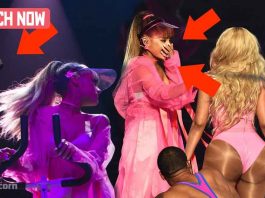 Failed moments by Ariana Grande on stage