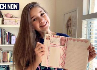 Karolina Making Her Own Journal | DIY Karolina Making Her Own Journal