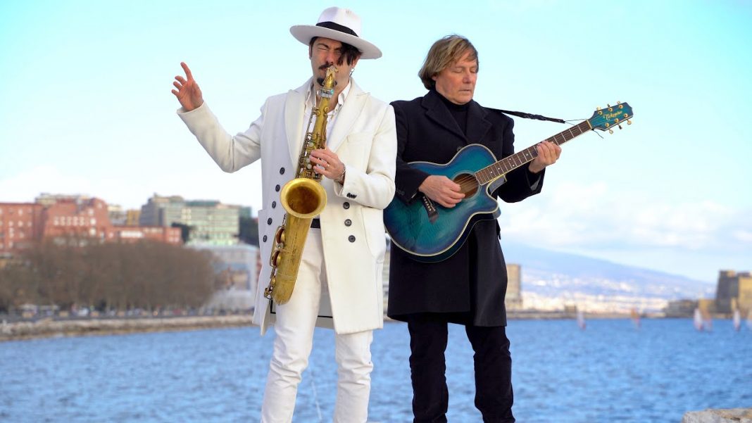 Sax & Guitar - Daniele Vitale with his Dad