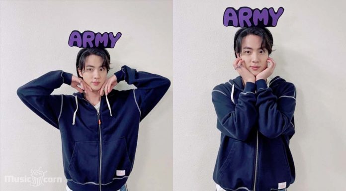 BTS member Jin recovers from a successful finger surgery