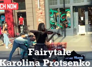 Fan Cam Video – Karolina Protsenko Performance – Fairytale Cover Fan Cam Video - Karolina Protsenko Performance