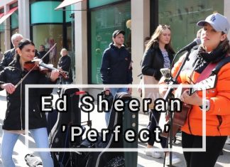 Violinist surprised Allie Sherlock | Ed Sheeran – Perfect Violinist surprised Allie Sherlock
