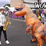SAX GUY surprises COSPLAYERS – Daniele Vitale Sax – Meme Songs SAX GUY surprises COSPLAYERS