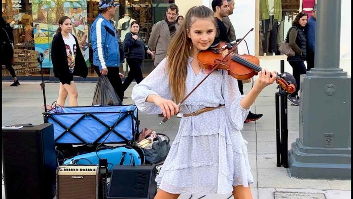 Srivalli Violin Cover - by karolina Protsenko