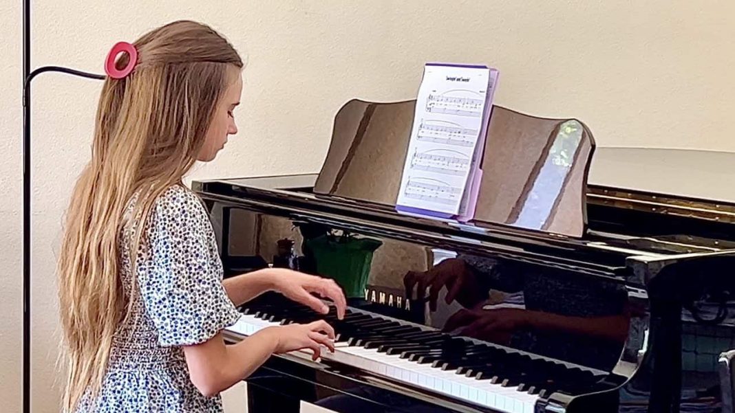 First Piano Lesson - Karolina Protsenko
