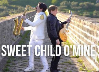 Guitarist on fire – Daniele Vitale with Dad – Sweet Child O’ Mine Guitarist on fire - Daniele Vitale with Dad