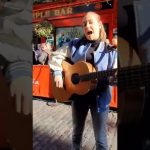 Temple Bar – Allie Sherlock – busking in the streets Temple Bar - Allie Sherlock