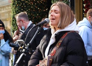 Artistic performance – Allie Sherlock – Take My Breath Away Artistic performance - Allie Sherlock