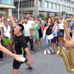 Super Dancer boy & Daniele Vitale Sax – I Will Survive – Street Sax Super Dancer boy & Daniele Vitale Sax