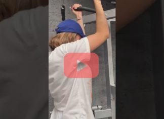 Pullup challenge – Allie Sherlock getting pumped up – Short Video Pullup challenge - Allie Sherloc