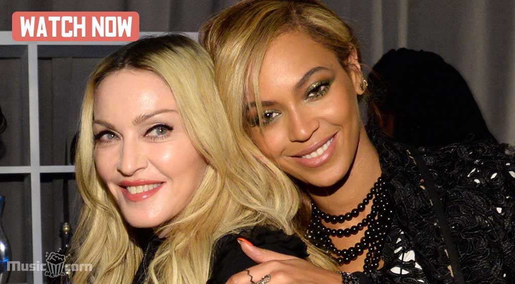 Beyoncé collabs with Madonna