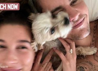 Justin Bieber shares a selfie on the bed with his wife Hailey Justin Bieber shares a selfie on the bed with his wife Hailey
