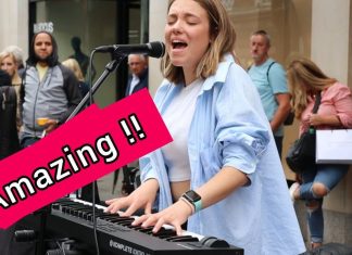 PIANO DEBUT ON THE STREET – Allie Sherlock – ABBA Song PIANO DEBUT ON THE STREET - Allie Sherlock