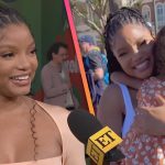 Halle Bailey gets emotional after meeting ‘The Little Mermaid’ fan Halle Bailey gets emotional