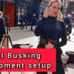 FULL BUSKING SETUP: Equipment used by Allie Sherlock FULL BUSKING SETUP