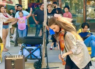 THE CROWD was ON FIRE – Karolina Protsenko | Stayin’ Alive THE CROWD was ON FIRE - Karolina Protsenko