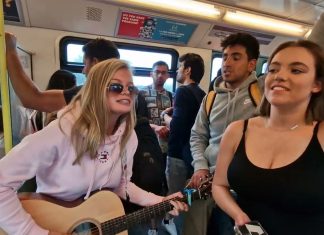 People got shocked – Allie Sherlock & Zoe Clarke On The Train People got shocked - Allie Sherlock & Zoe Clarke