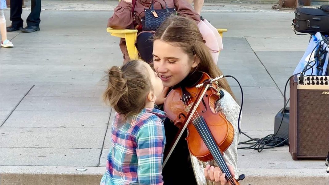 Karolina Protsenko gets a Kiss - Someone You Loved