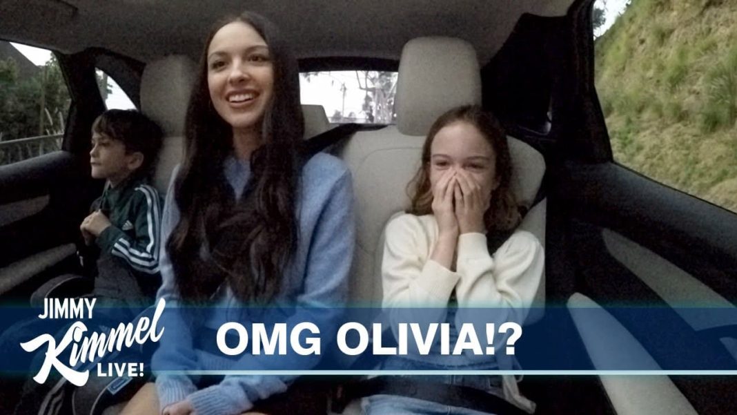 Olivia Rodrigo becomes a hitchhiker