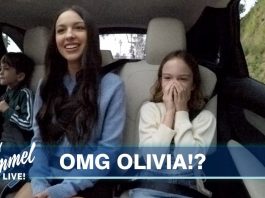 Olivia Rodrigo becomes a hitchhiker