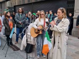Crazy Irish Street Performance - Allie Sherlock