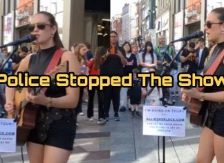 Police Stopped The Show – Allie Sherlock was stopped by the police Police Stopped The Show - Allie Sherlock was stopped by the police