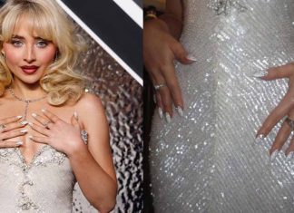 Sabrina Carpenter’s Christmas Nails: Balancing Style and Functionality Sabrina Carpenter's Christmas Nails: Balancing Style and Functionality