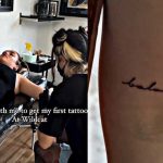 Getting Her First Tattoo – Allie Sherlock is so excited Getting Her First Tattoo - Allie Sherlock is so excited