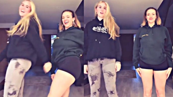Hot Dance Moves - Allie Sherlock shows some dancing moves