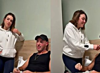 Tampon in his mouth – Allie Sherlock is so funny Tampon in his mouth - Allie Sherlock is so funny