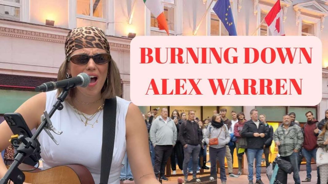 Alex Warren - Burning Down - Allie Sherlock Cover