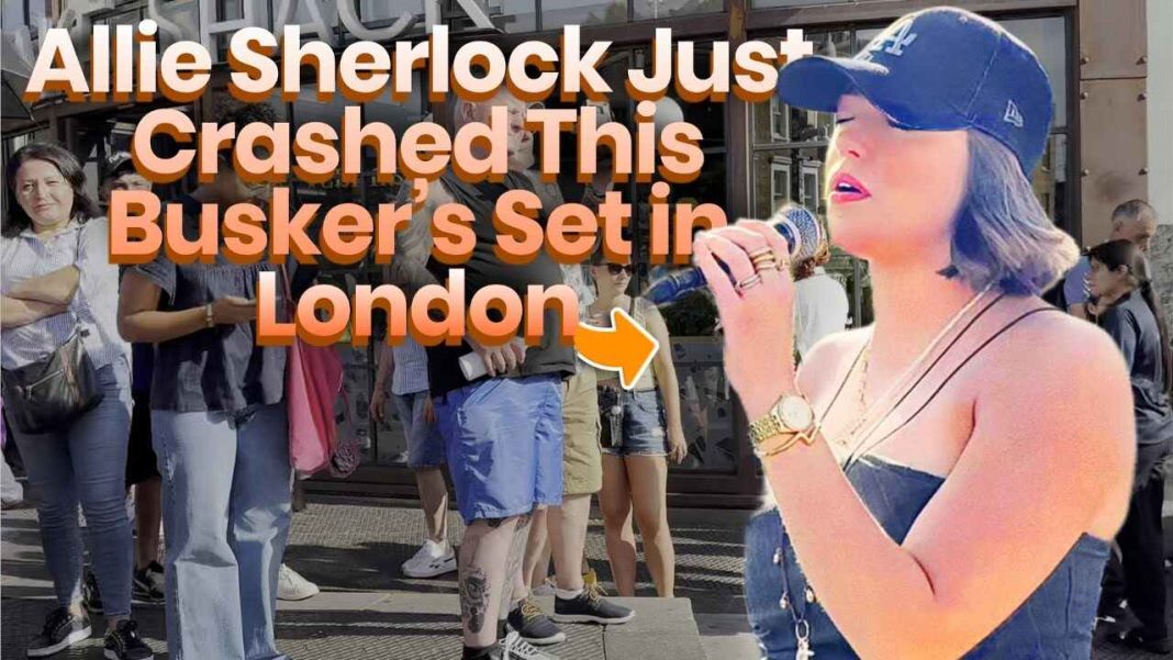Allie Sherlock In London - Creep Cover