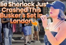 Allie Sherlock In London – Creep Cover Allie Sherlock In London - Creep Cover