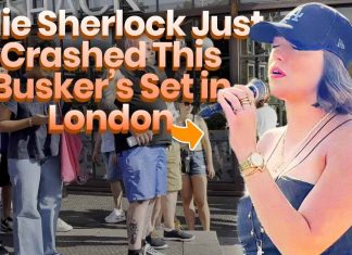 Allie Sherlock In London – Creep Cover Allie Sherlock In London - Creep Cover