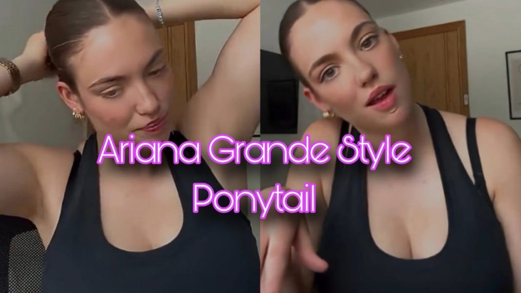 Ariana Grande Style Ponytail - Allie Sherlock's New Hair Style