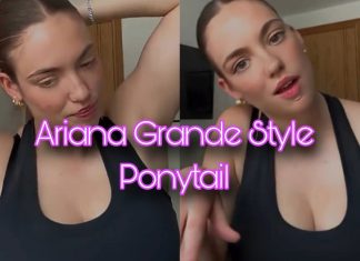 Ariana Grande Style Ponytail – Allie Sherlock’s New Hair Style Ariana Grande Style Ponytail - Allie Sherlock's New Hair Style