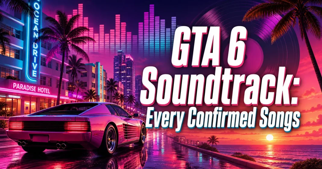 GTA 6 Soundtrack: Every Confirmed Song and Radio Station So Far GTA 6 Soundtrack: Every Confirmed Song and Radio Station So Far